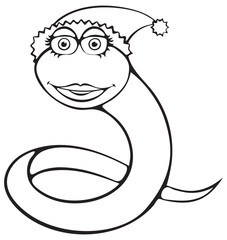 Outline snake