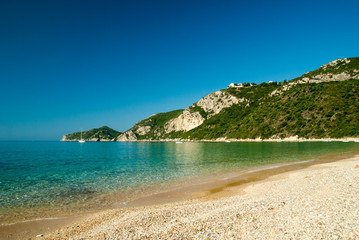 Agios Giorgios Pagon Beach, Corfu Island, Greece