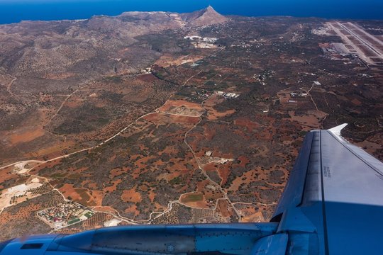 Kreta aus der Luft