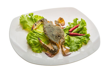 Raw crab