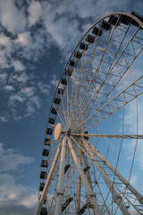 Ferris Wheel at amusement park 