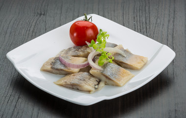 Sliced herring