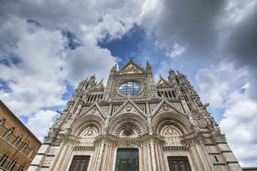 Fototapeta na wymiar Cattedrale di Siena