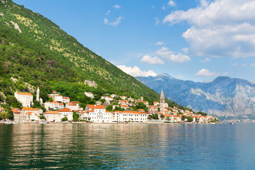 Fototapeta na wymiar Perast town, Montenegro
