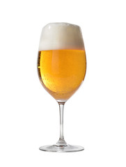 Bierglas Bier frisch gezapft