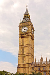 Fototapeta na wymiar Big Ben in Westminster, London.