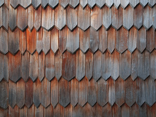 Historische Holzschindeln