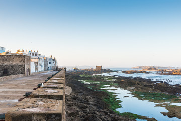 The coast at Skala de le Ville fort