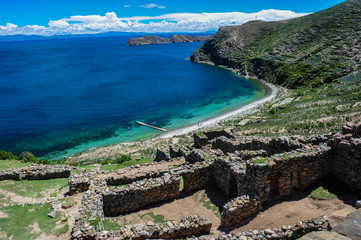 Inca Ruins of Isla del Sol, Bolivia