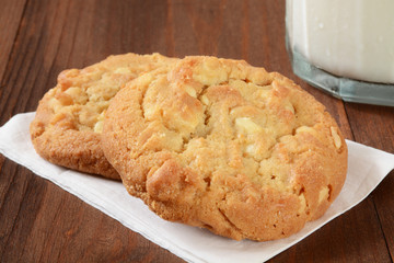 Macadamia nut cookies