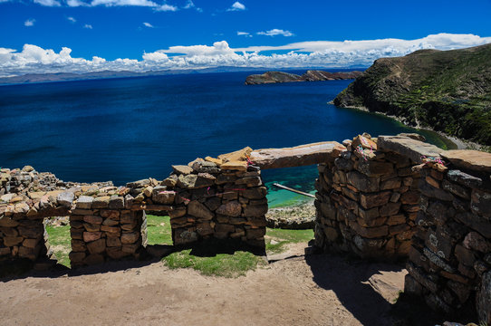 Inca Ruins of Isla del Sol, Bolivia