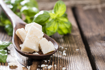 Portion of Parmesan