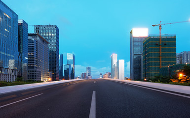 Hong Kong city at night