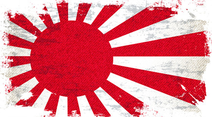 Japan Flag Art Background - 69827710