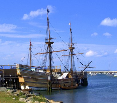 Replica of Mayflower, Plymouth MA, USA