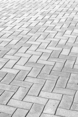 close - up street floor tiles as background