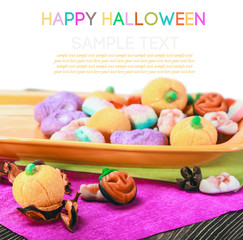 sweets and candies for happy halloween