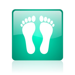 foot internet icon