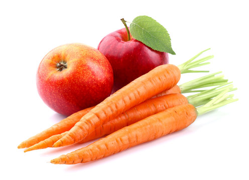 Carrot with apple