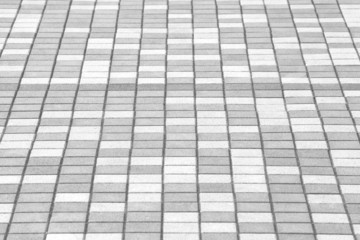 close - up street floor tiles as background