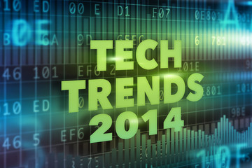 Tech Trends 2014 concept