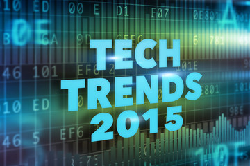 Tech Trends 2015 concept