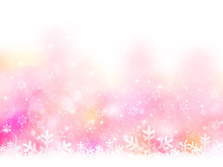 雪　クリスマス　背景