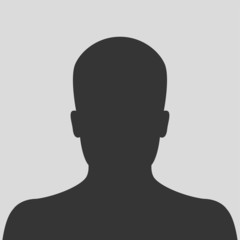 Male silhouette avatar profile picture icon