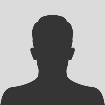 Male silhouette avatar profile picture icon