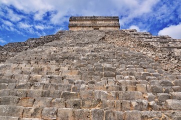 Fototapeta na wymiar Mayatempel Mexiko