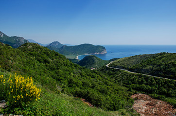 Fototapeta premium Montnegro. Sea and mountains