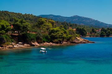 Fototapeta premium Summer resort of Halkidiki peninsula in Greece
