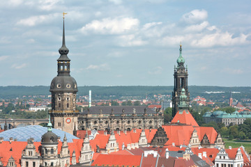 Dresden castle tower