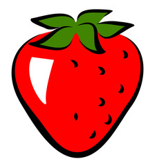 icon of strawberry