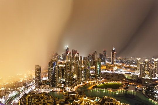 Dubai im Sandsturm