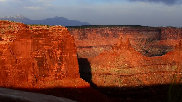 Beautiful Sunset in Canyonlands National Park Utah