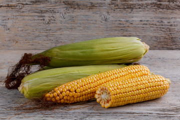 Corn cobs