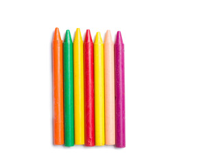 wax crayons