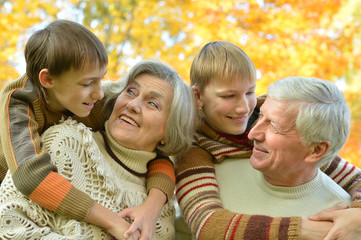 Grandparents and grandchildren