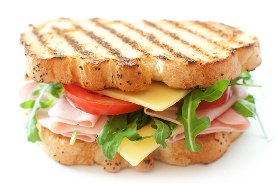 Grilled deli sandwich