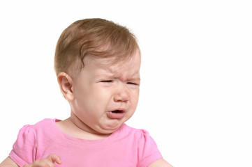 crying baby girl
