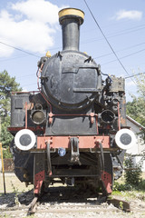 Fototapeta na wymiar Vintage locomotive