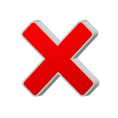 Obraz premium X symbol