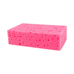 Sponge for washing dish on white  background
