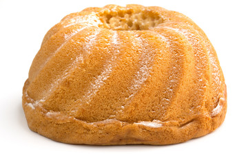 cake on white background