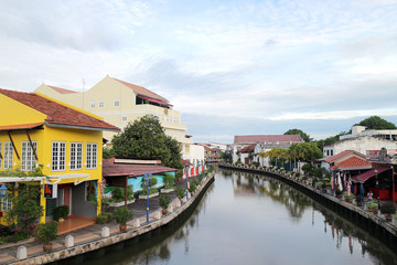 Fototapeta na wymiar Malacca cityscape