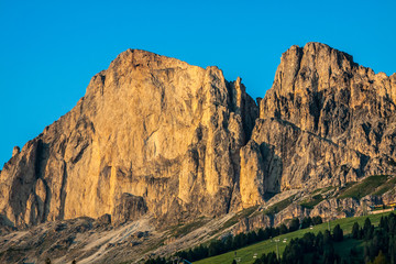 Dolomiti - Latemar at sunset light