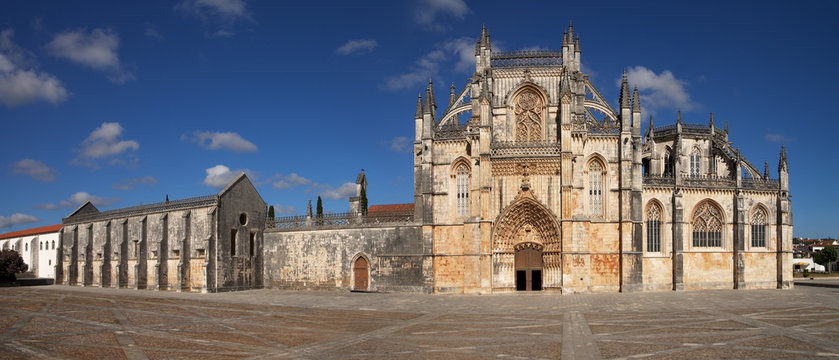 Batalha Monastery Facade.