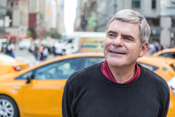Senior Man Portrait in New York