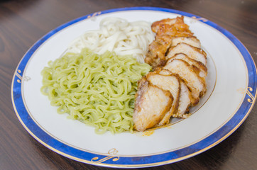 Noodle With Fried Meat